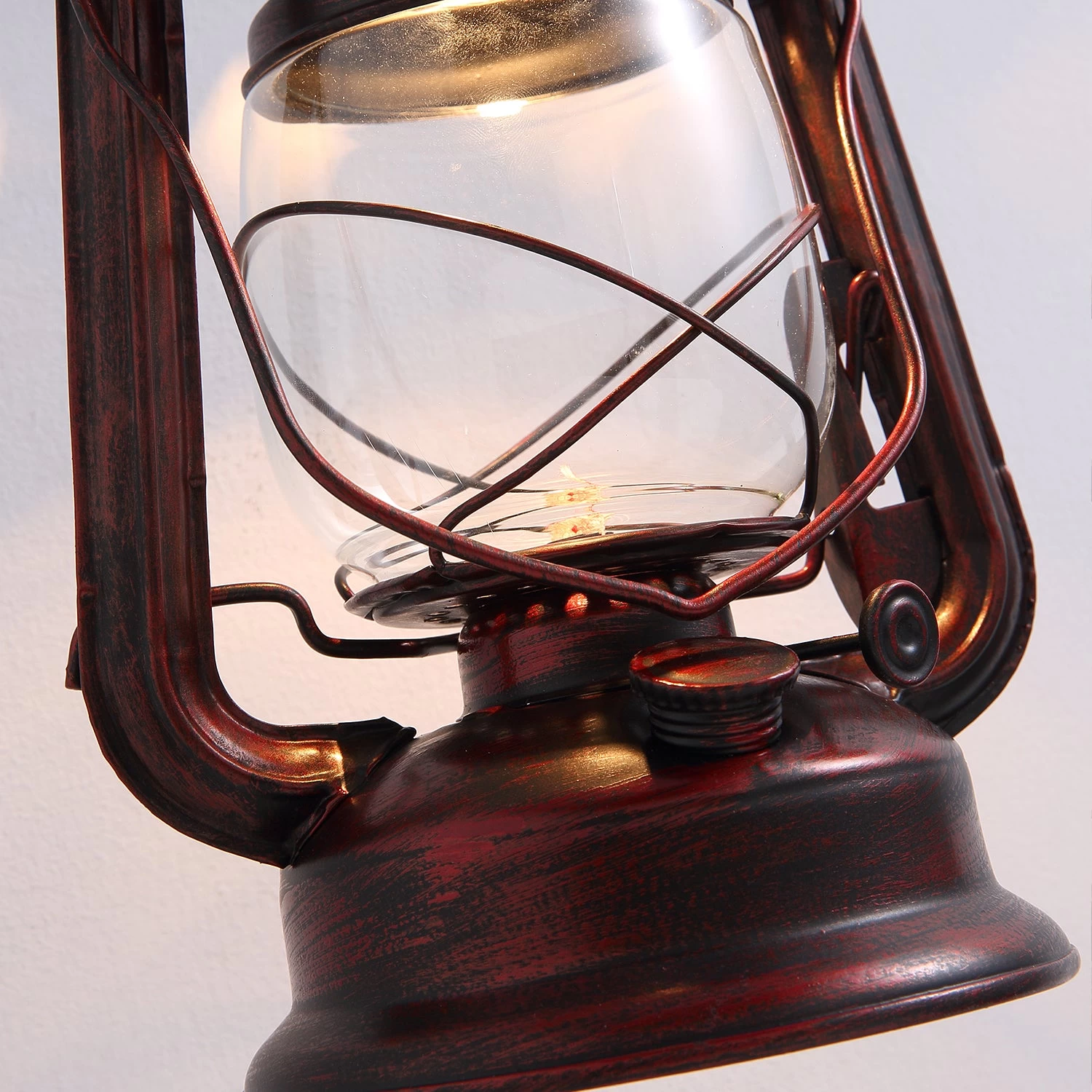 Rustic Lantern Wall Sconce - Image 9