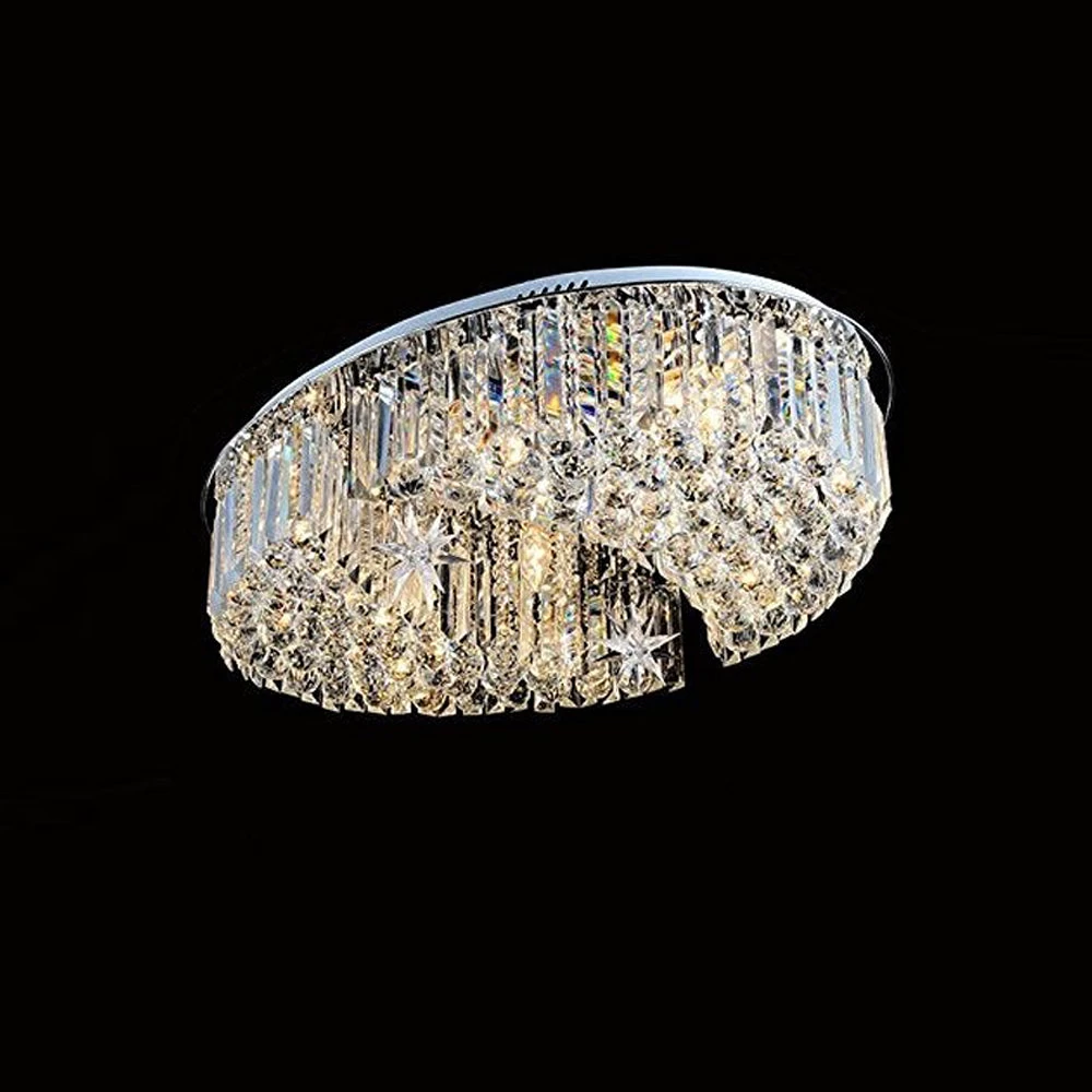 Elegant Moons And Stars CrystalChandelier - Ceiling Light - Image 4