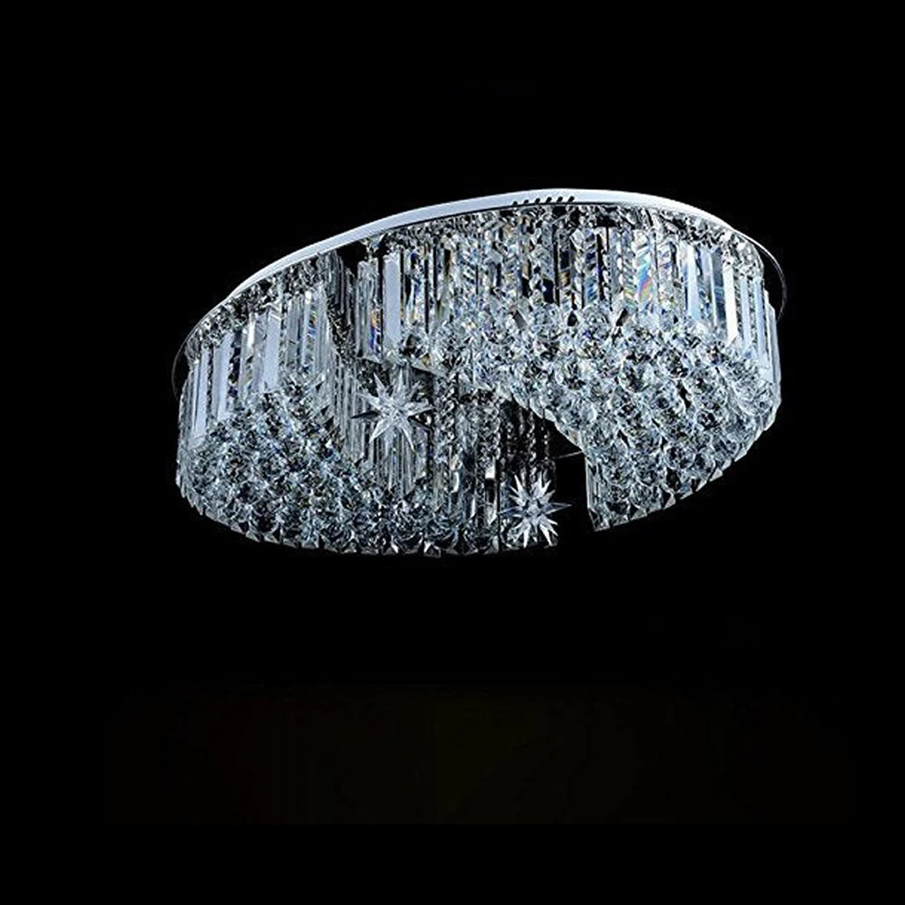 Elegant Moons And Stars CrystalChandelier - Ceiling Light - Image 5