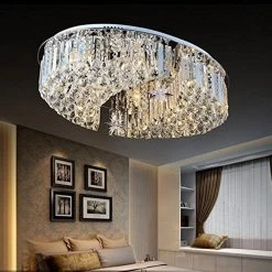 Elegant Moons And Stars CrystalChandelier - Ceiling Light