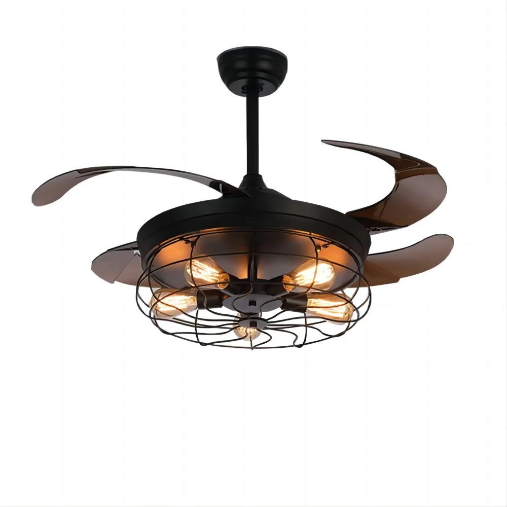 Industrial Ceiling Fan With Retractable Blades - Image 5