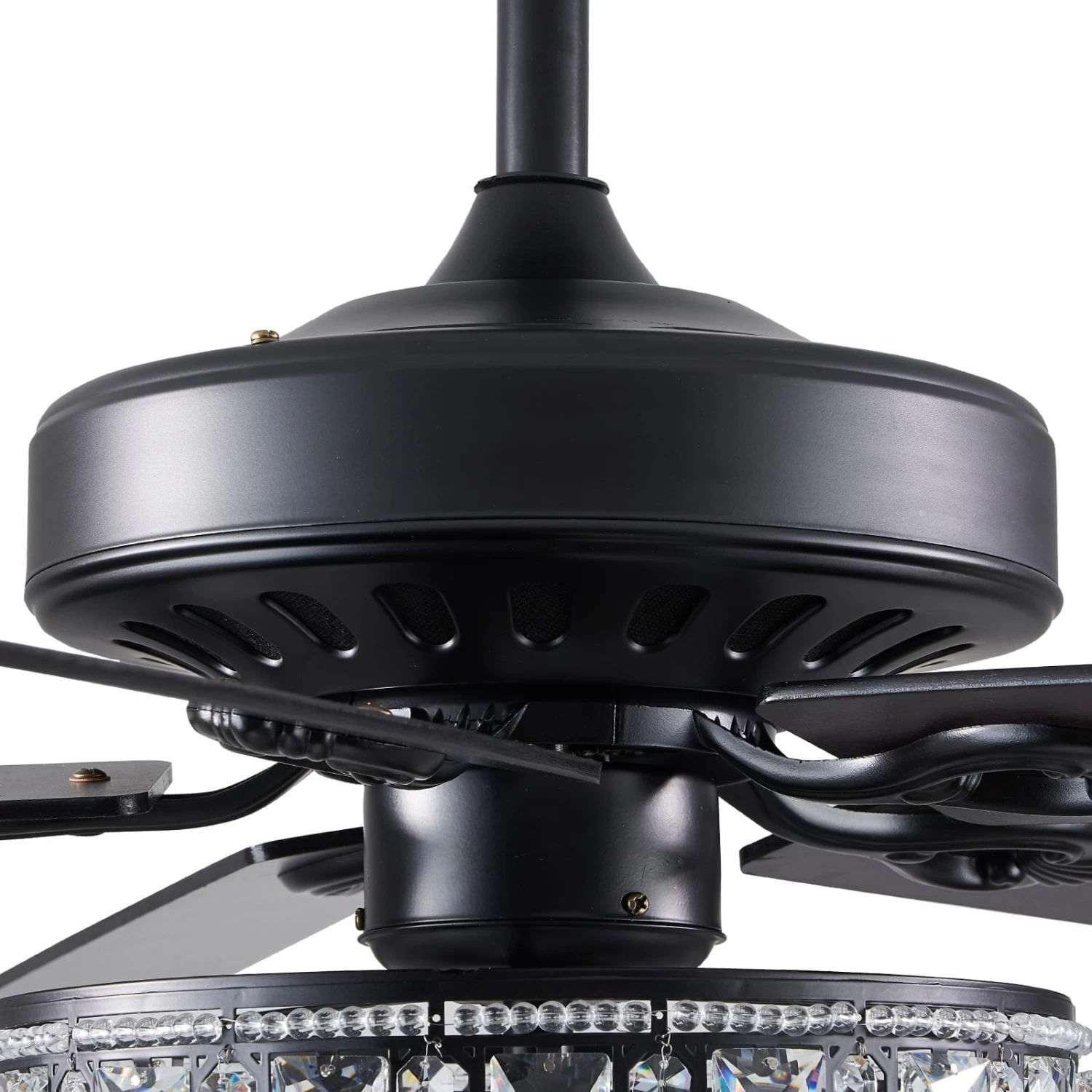 5 - Blade Double Layer Drum Ceiling Fan With Remote Control - Image 7