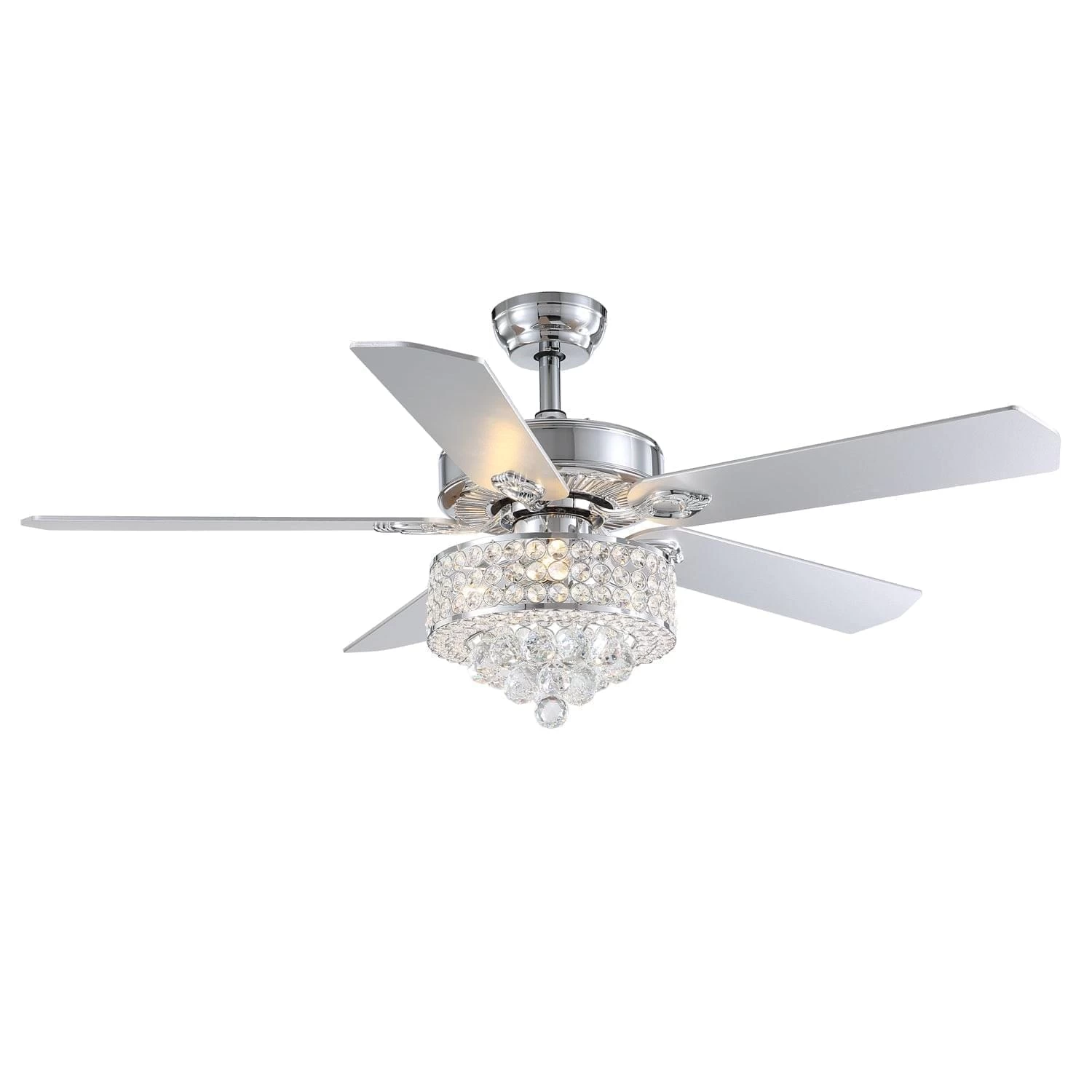5 - Blade Luxury Crystal Ceiling Fan With Remote Control - Image 10