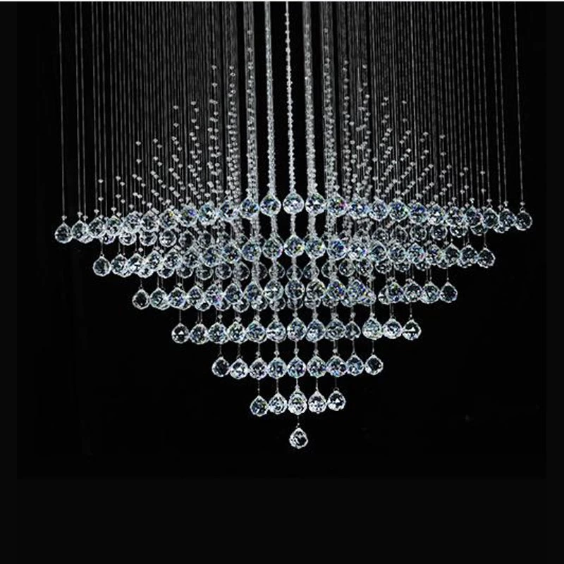 Diamond Shape Crystal Chandelier - Image 7