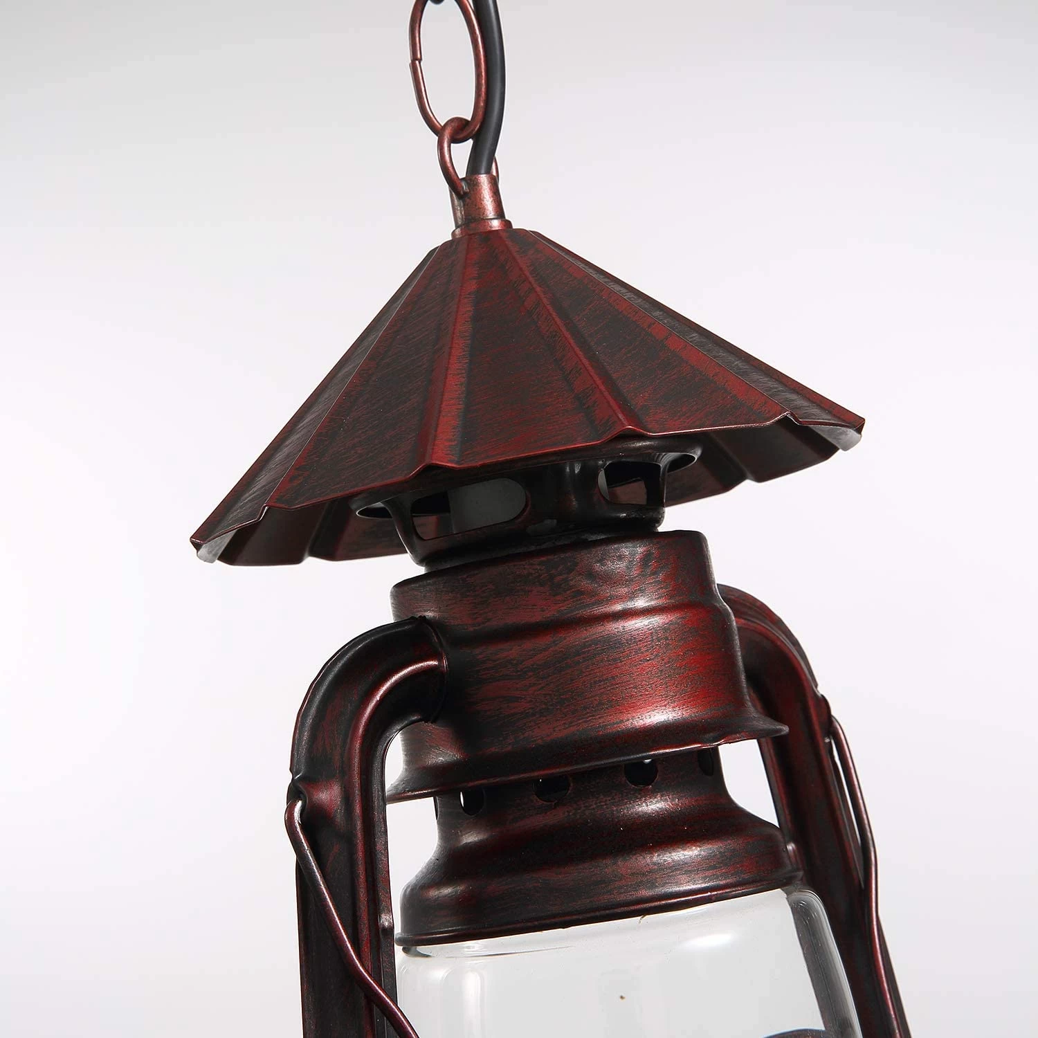 Rustic Lantern Pendant Lighting - Image 8