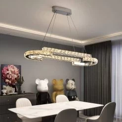 One Ring OvalLED Chandelier