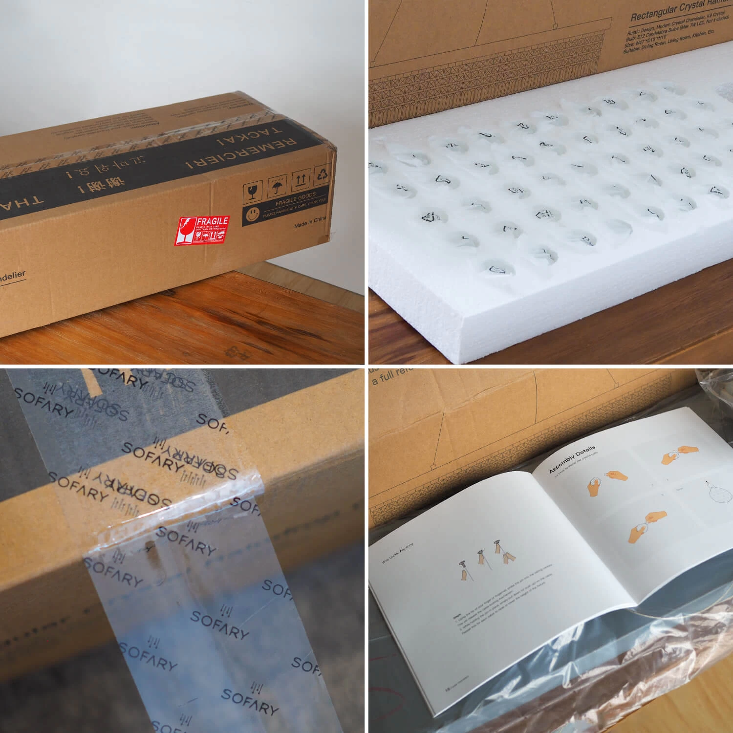 Rectangular Crystal Chandelier - Dining Room Crystal Chandeliers - Image 10