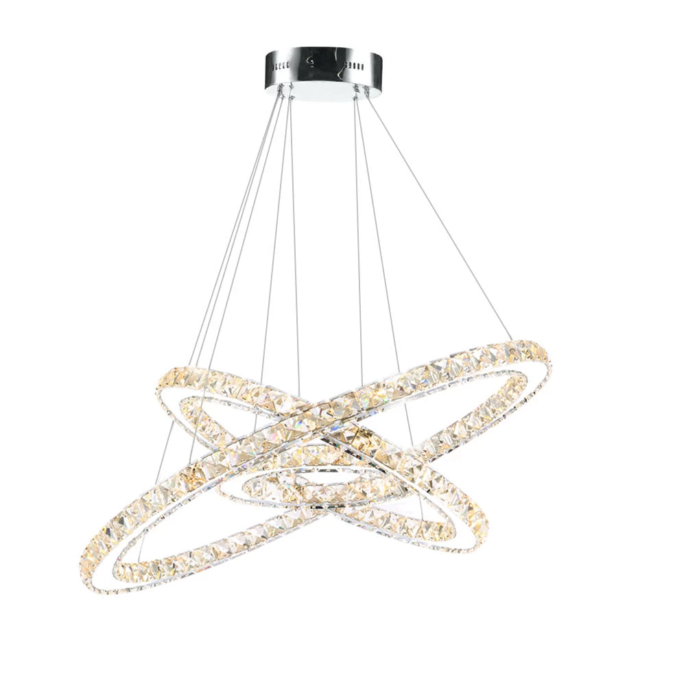 Crystal Ring Chandelier - Multi-Ring Choices - Image 6