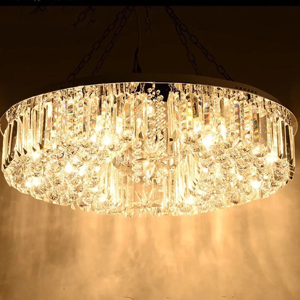 Elegant Moons And Stars CrystalChandelier - Ceiling Light - Image 3