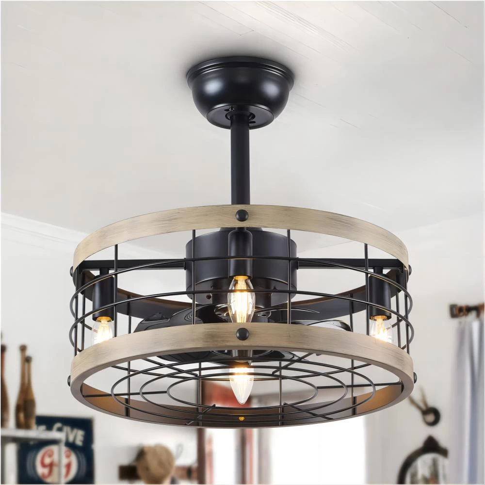 Wood Farmhouse Ceiling Fan - Image 6