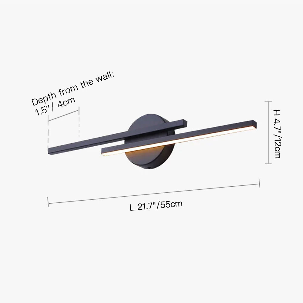 Two Led Strips Vanity Light - Image 5