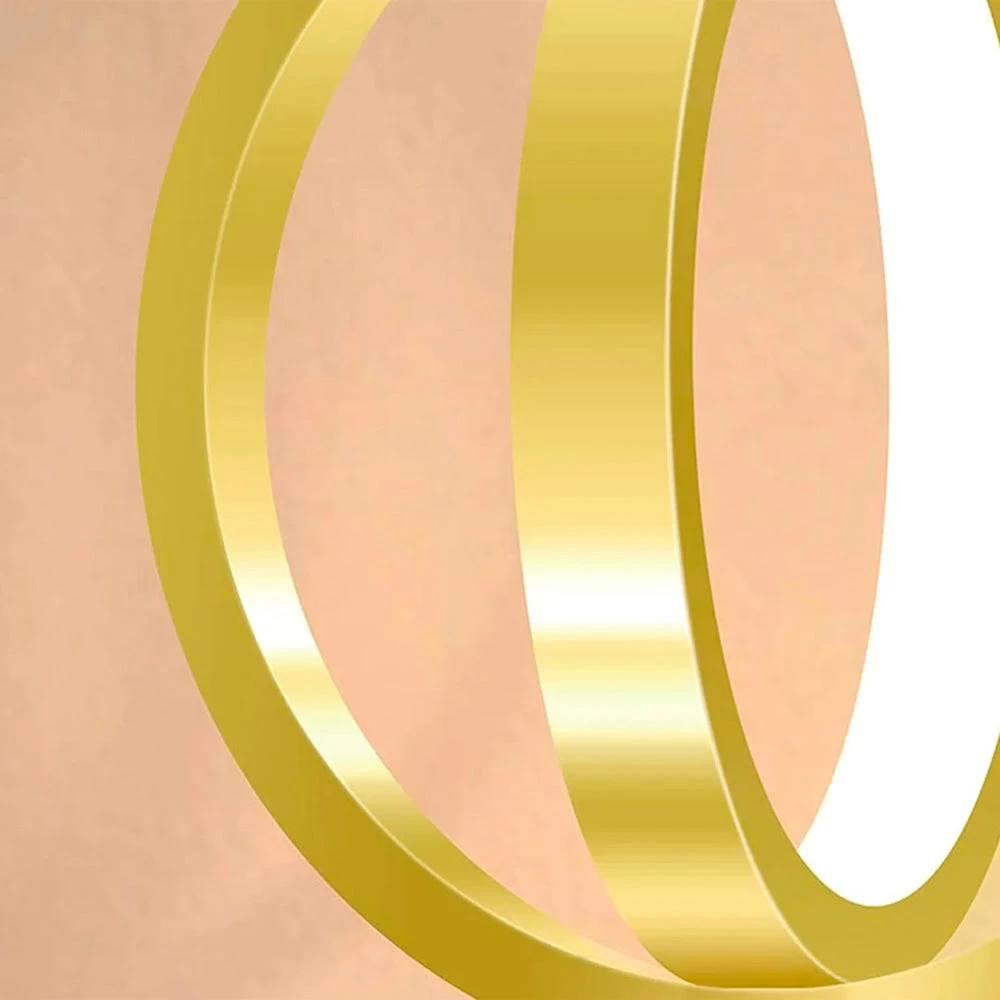 Golden Restaurant Chandelier Bedside Lamp - Image 6