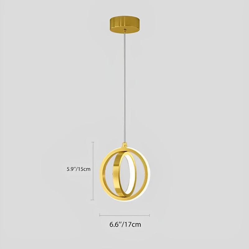 Golden Restaurant Chandelier Bedside Lamp - Image 4