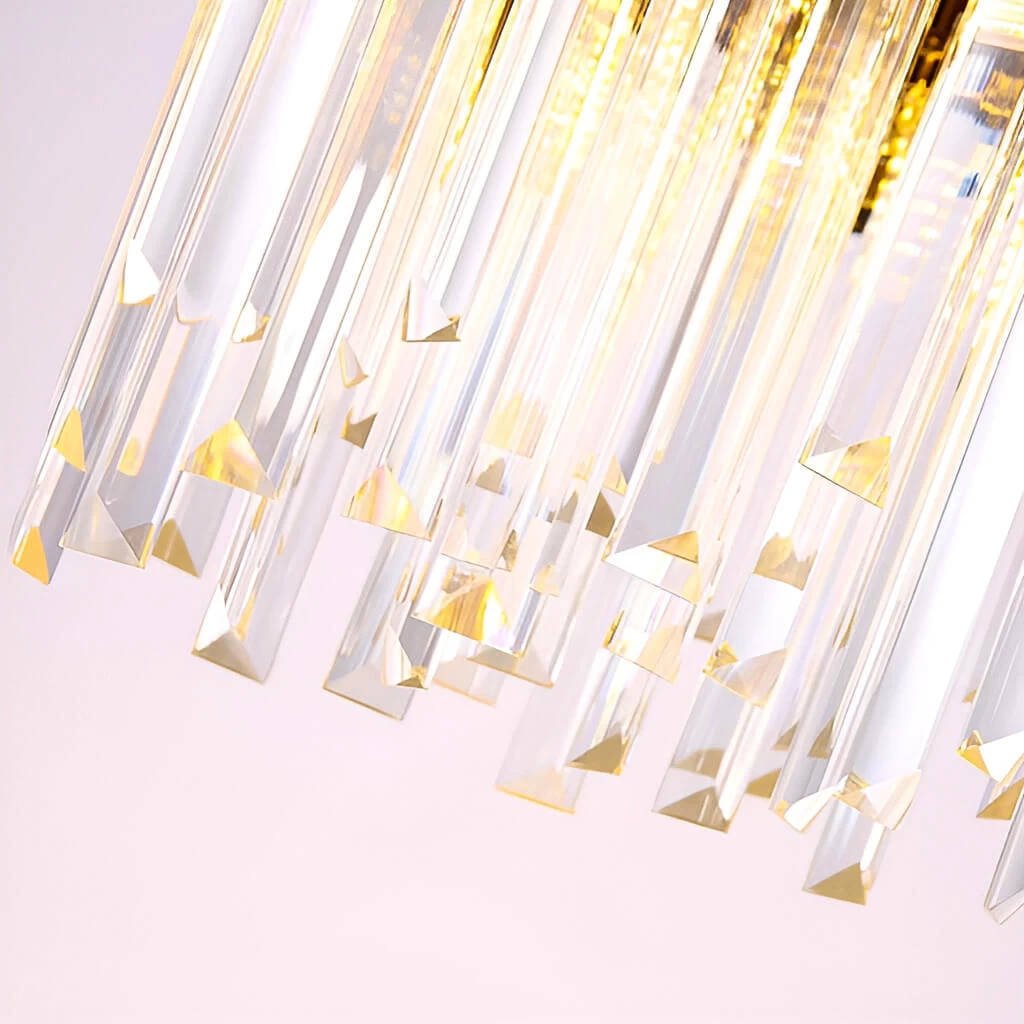 Modern Gold Luxury Crystal Large Chandeliers For Living Room And Bedroom - Image 6