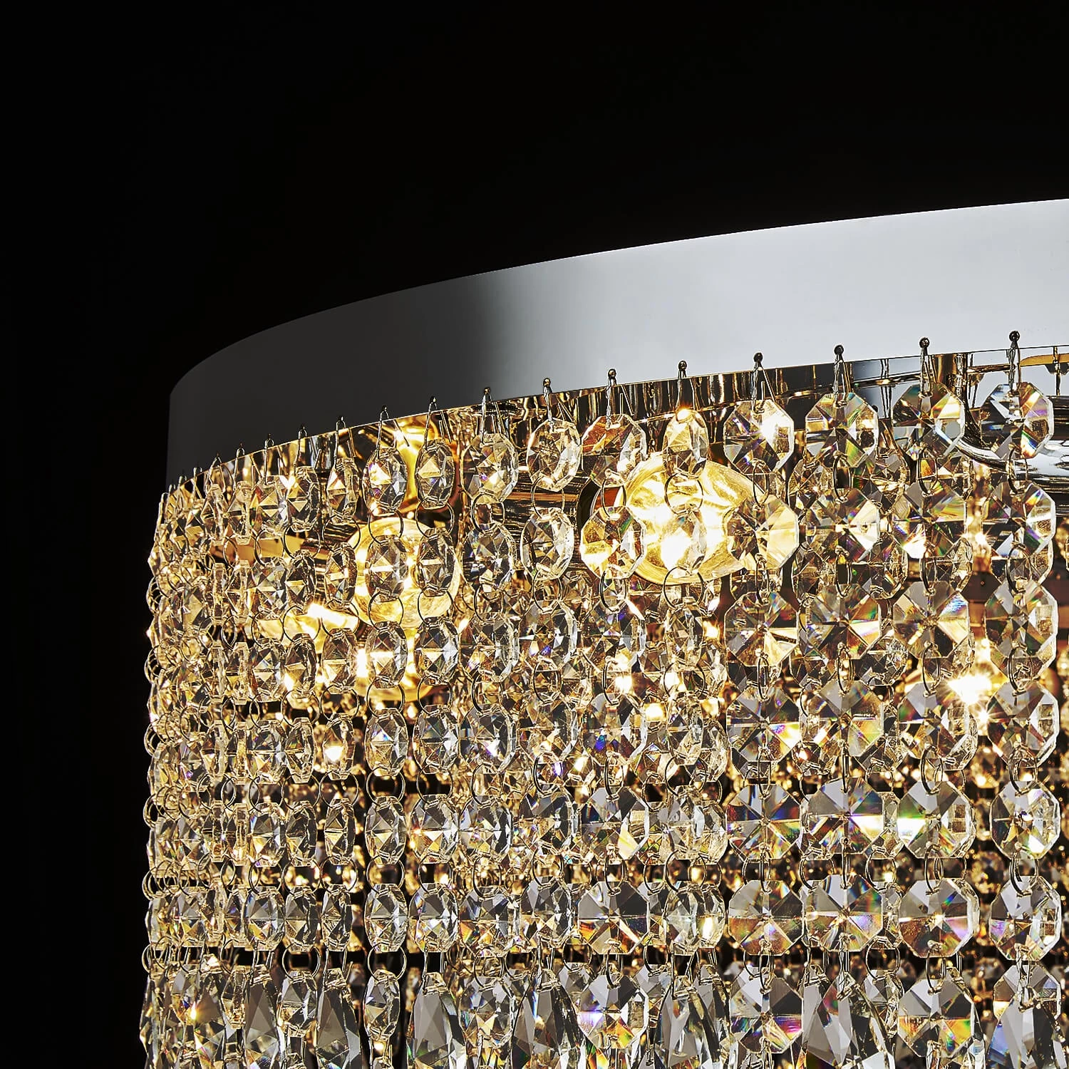 ModernCrystal Flush Mount Ceiling Light - Image 9