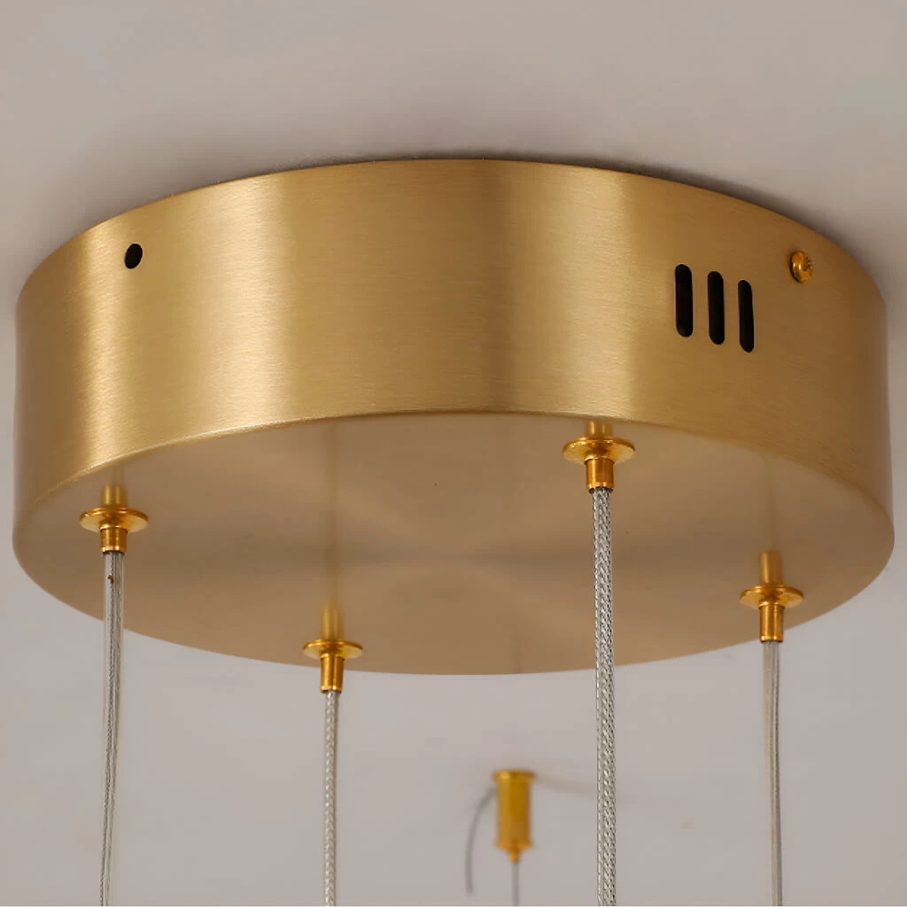 Nordic Elegance Modern Tiered Rings Pendant Light For Stylish Living Spaces - Image 8