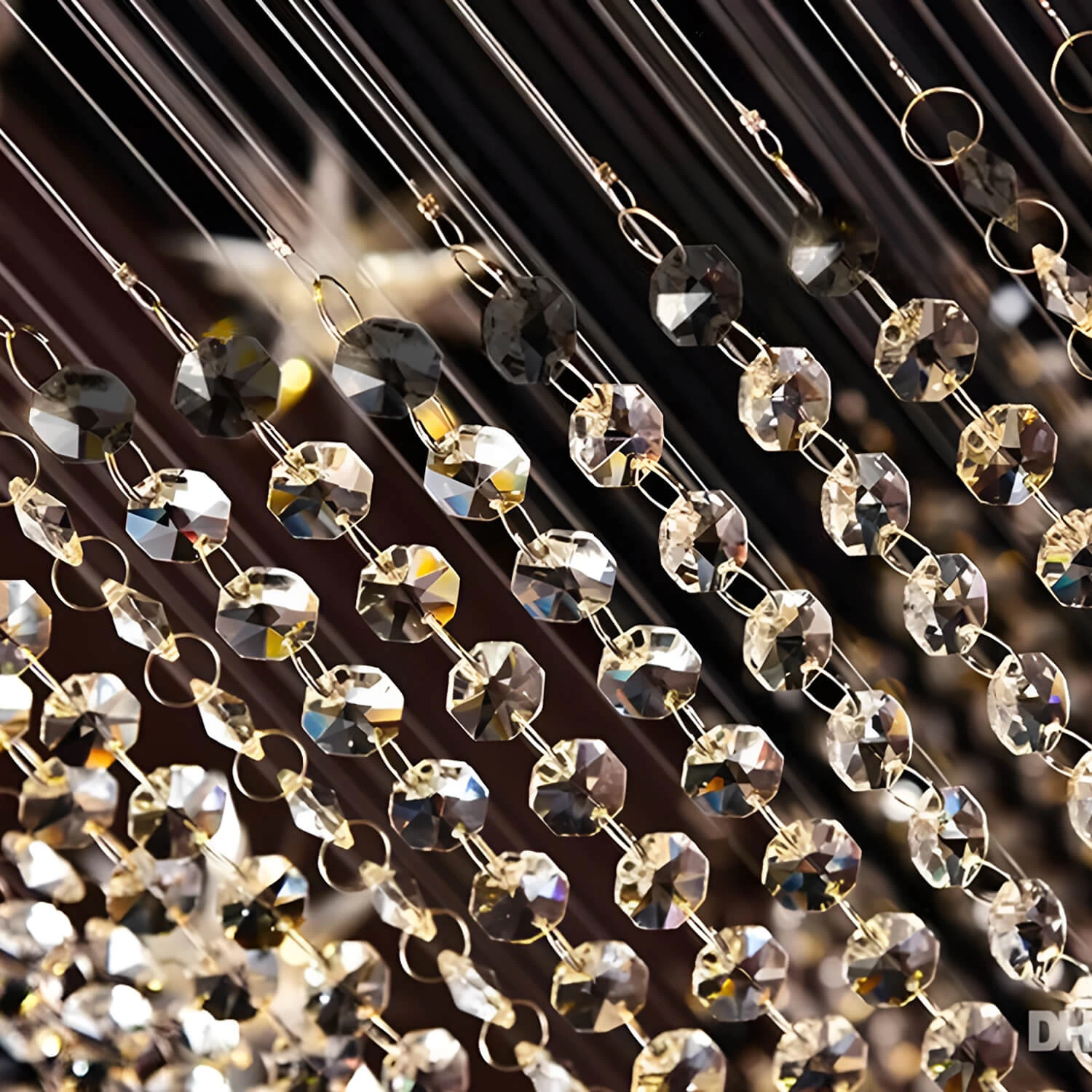 Spiral Meteor Shower Crystal Raindrop Chandelier - Staircase Chandelier - Image 9